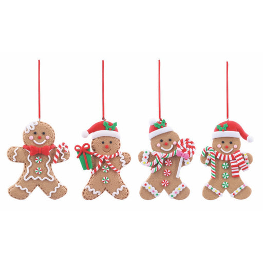 Hanging Candyland Gingerbread 12.5cm Assorted