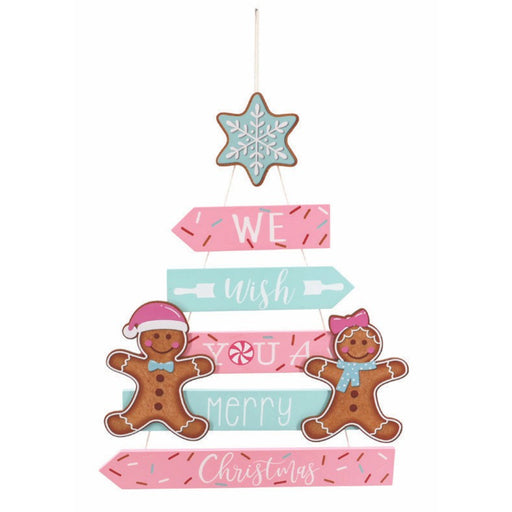 Gingerbread Wall Hanging Tree