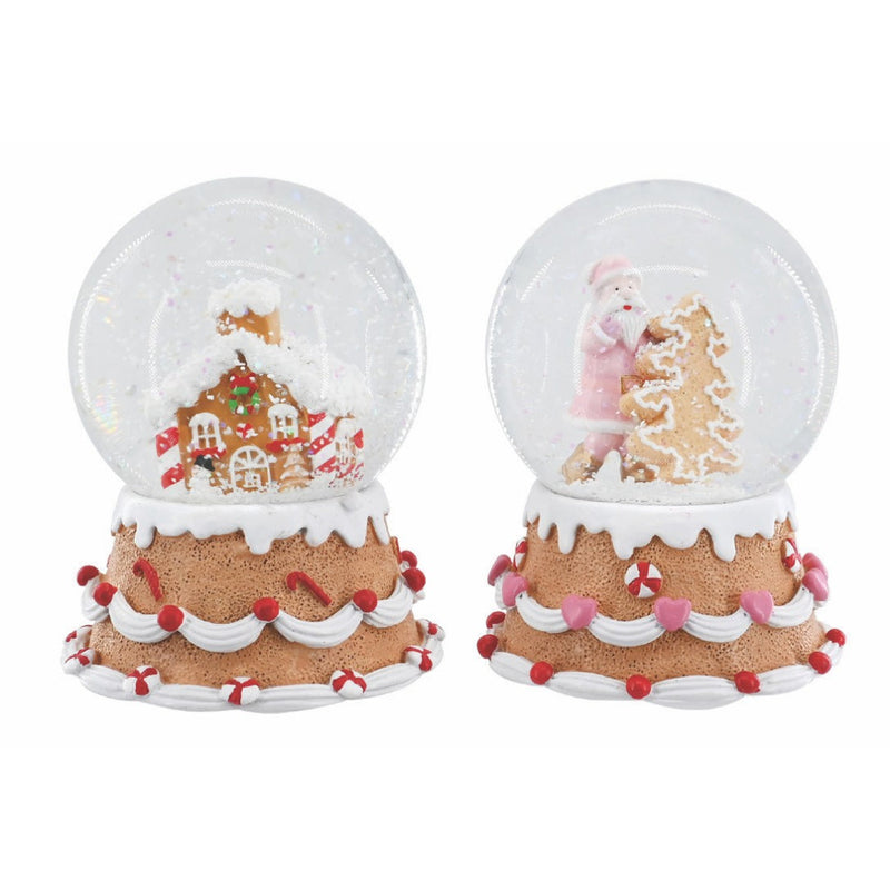 Gingerbread Waterball 80mm Assorted