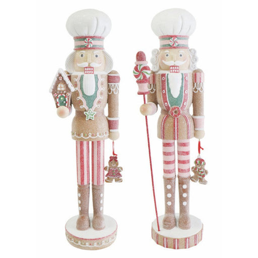 Gingerbread Iced Nutcracker 45.5cm Assorted