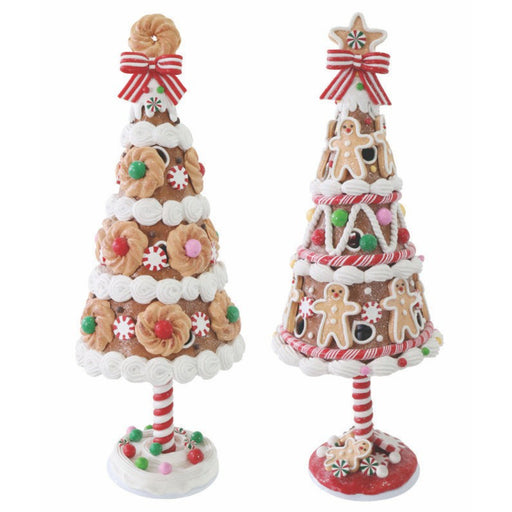 Gingerbread Cookie Table Tree Assorted 