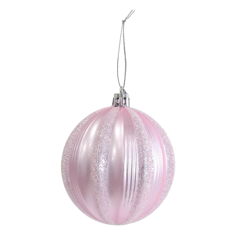 Bauble Matte Pastel 8cm Assorted 2