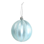 Bauble Matte Pastel 8cm Assorted 3