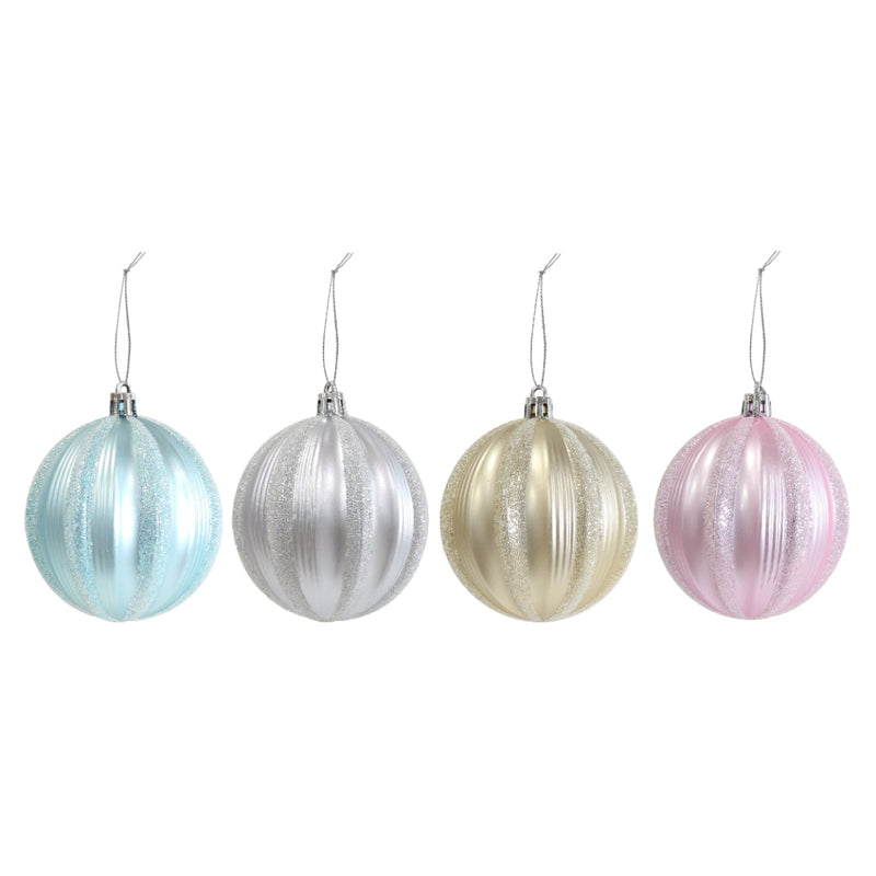 Bauble Matte Pastel 8cm Assorted