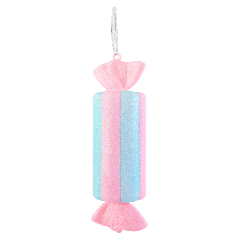 Hanging Glitter Candy 33cm Assorted 2