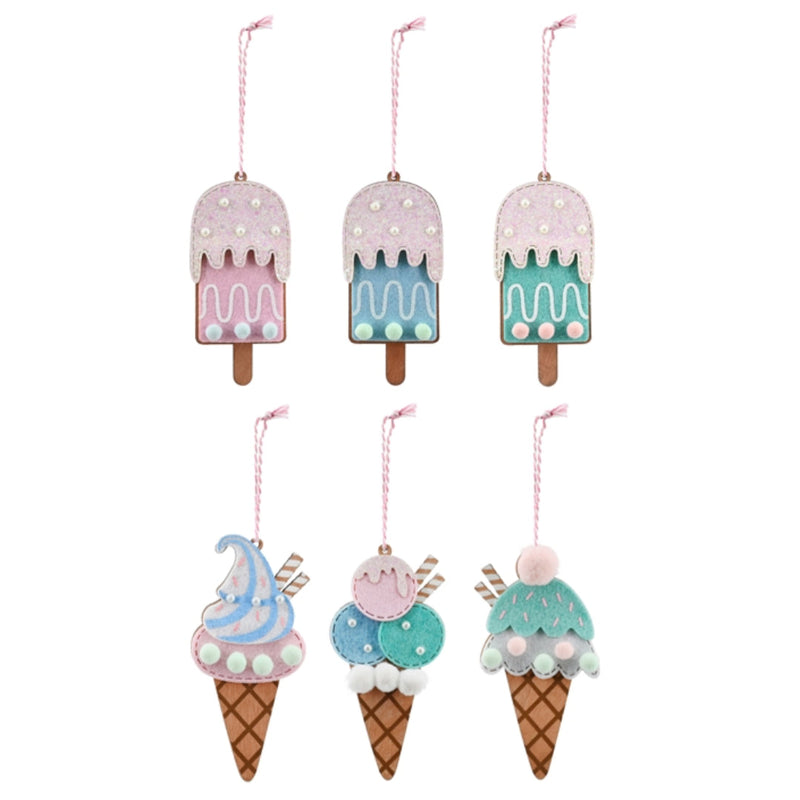 Hanging Sweets Deco 13cm Assorted