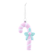 Hanging Iced Pastel Deco 14.5cm Assorted 4