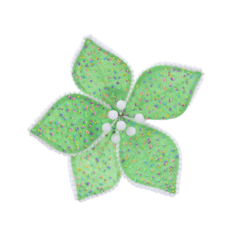 Pastel Sprinkles Flower Clip Assorted 2