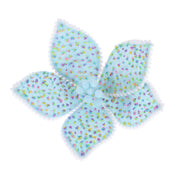 Pastel Sprinkles Flower Clip Assorted 4