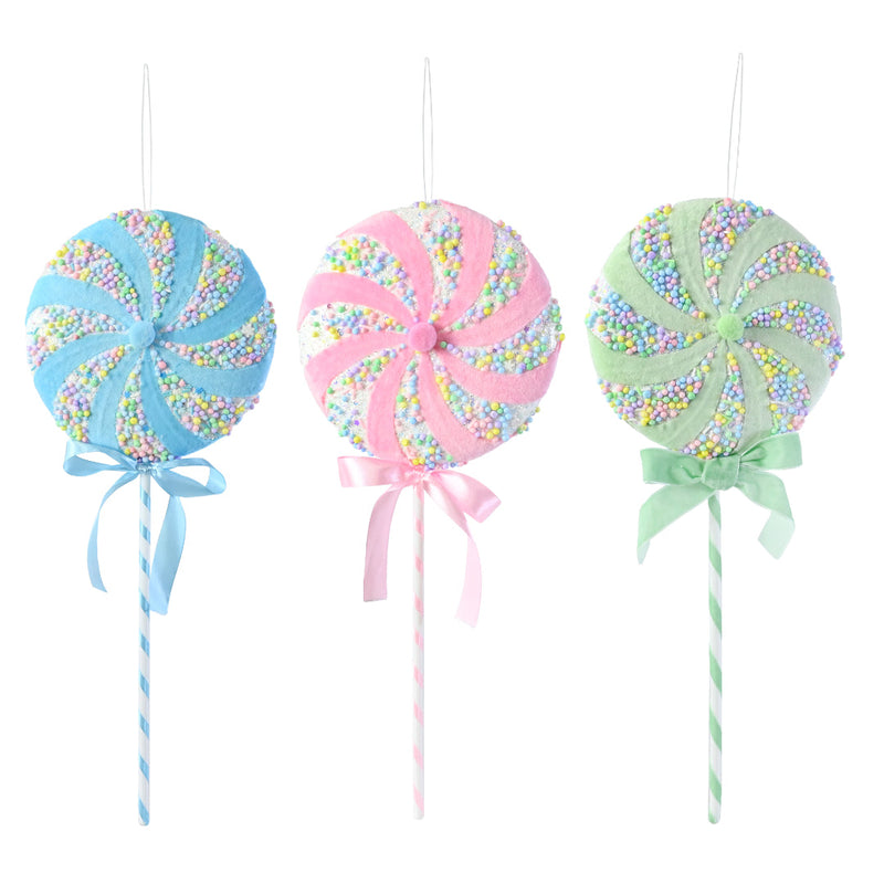 Sprinkles Foam Lollipop Pick 45cm Assorted