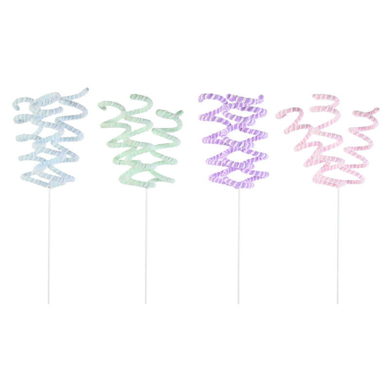 Plush Triple Spiral Pick 47cm Assorted 