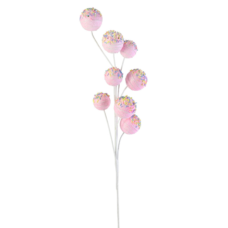 Sprinkles Foam Bauble Pick 75cm Assorted 2