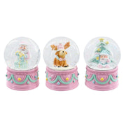 Pastel Santa Waterball 65mm Assorted