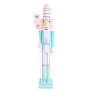 Slim Peppermint Candy Nutcracker 90cm Assorted 3