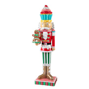 LED Cupcake King Nutcracker 124cm 2