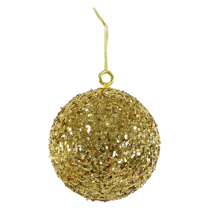 Sequin Bauble 15cm Assorted 2