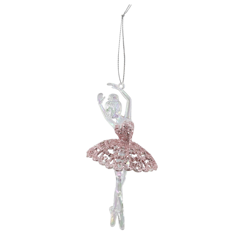 Hanging Ballerina Glitter Tutu 14cm Assorted 2