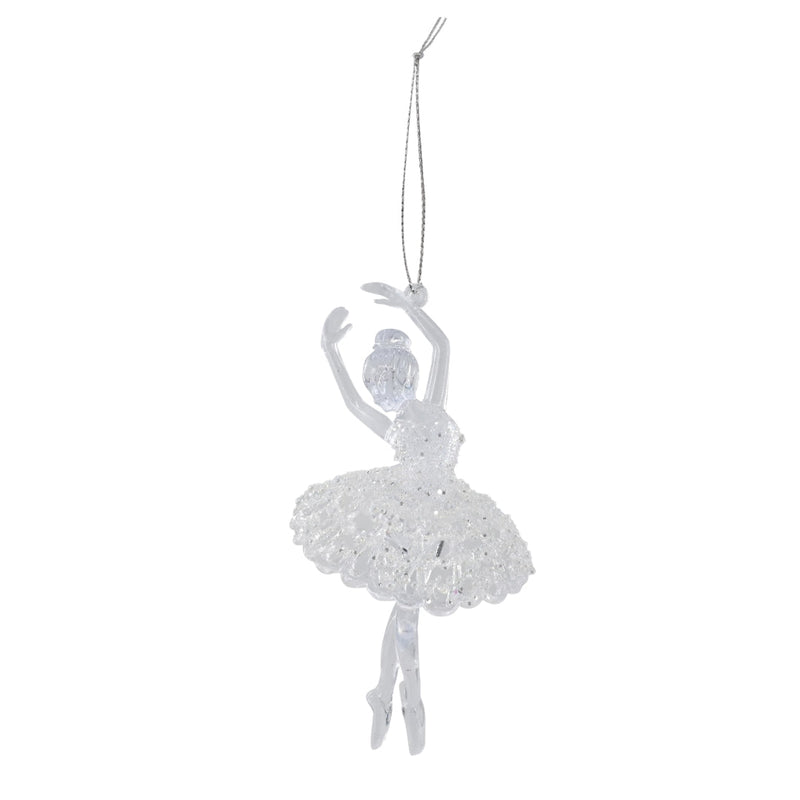 Hanging Ballerina Glitter Tutu 14cm Assorted 3