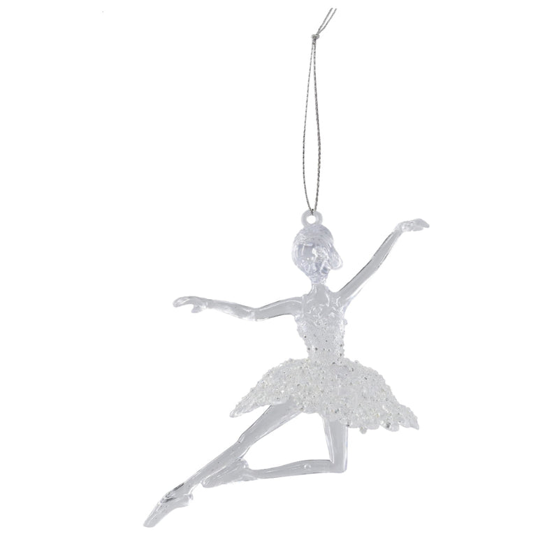 Hanging Ballerina Glitter Tutu 14cm Assorted 4
