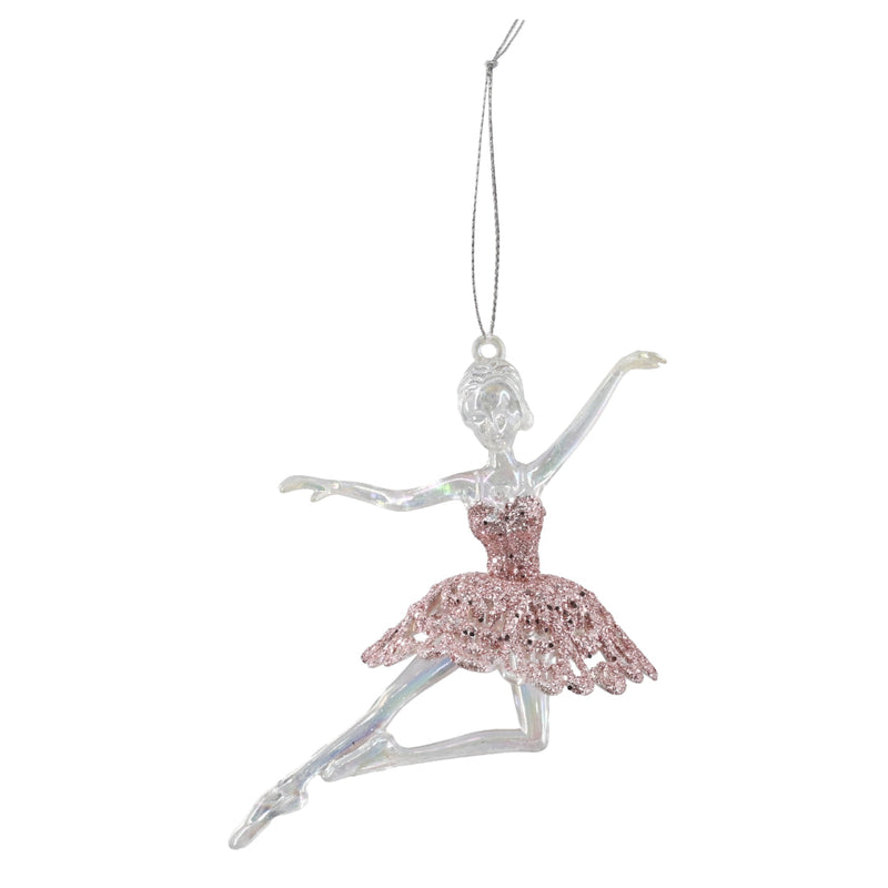 Hanging Ballerina Glitter Tutu 14cm Assorted 5