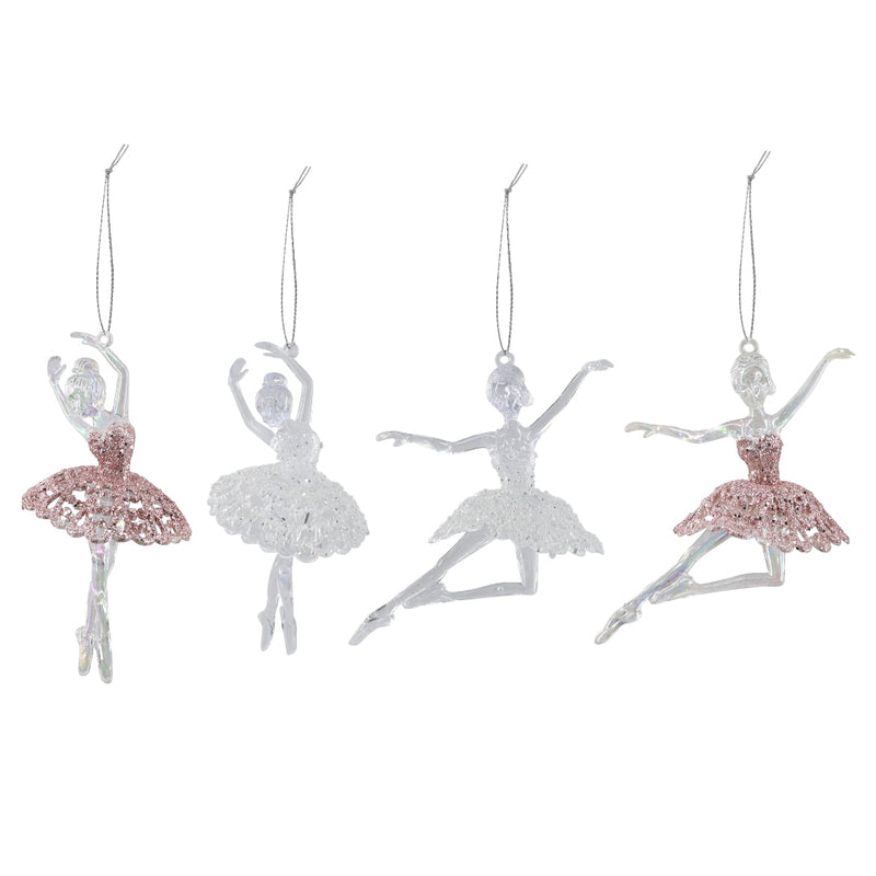 Hanging Ballerina Glitter Tutu 14cm Assorted