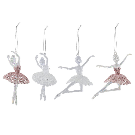 Hanging Ballerina Glitter Tutu 14cm Assorted