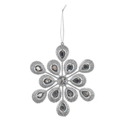 Hanging Jewelled Snowflake 14cm Assorted 4 – thumbnail