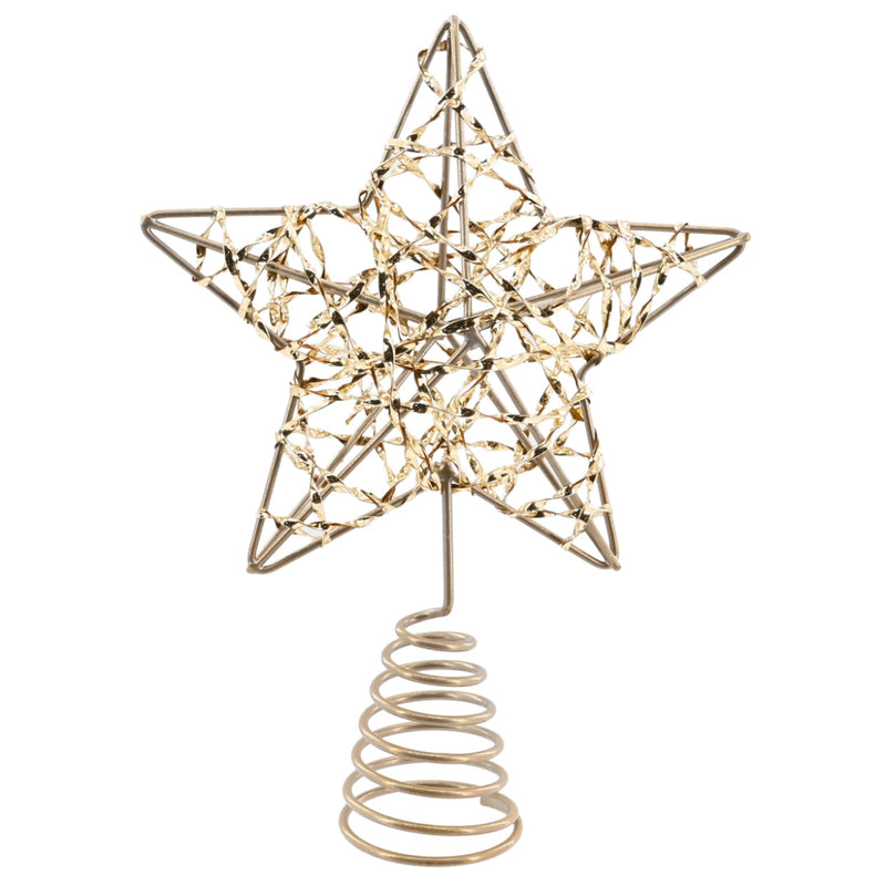 Star Topper Metallic 13cm Assorted 4
