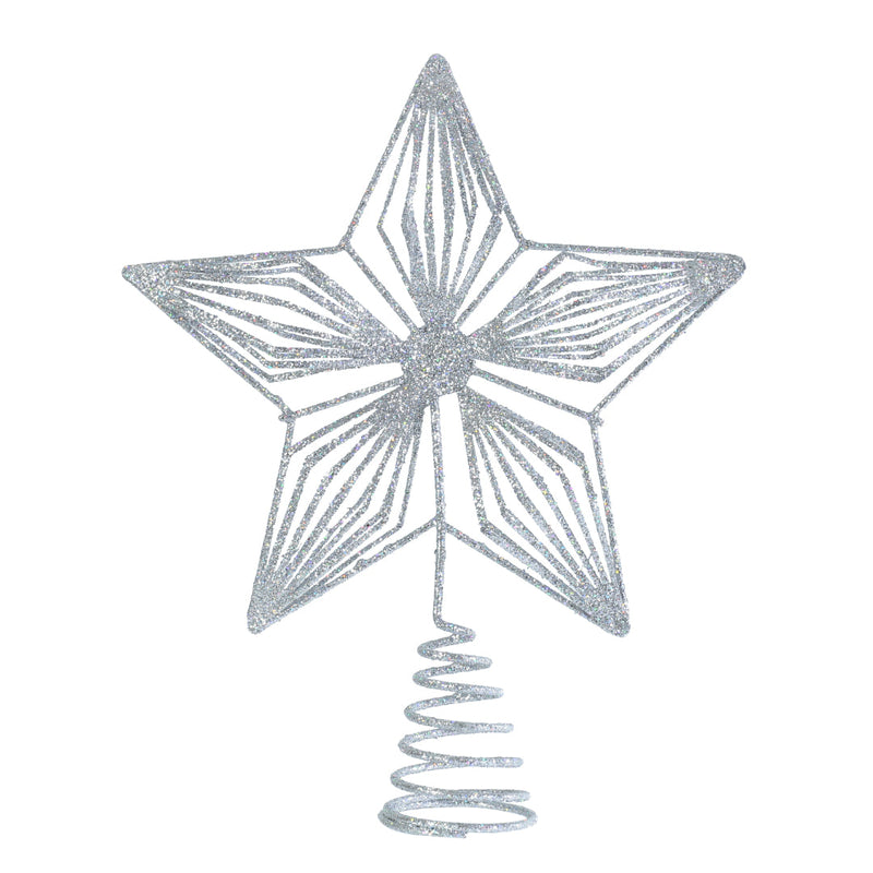 Star Topper Pastel Glitter 20cm Assorted 4