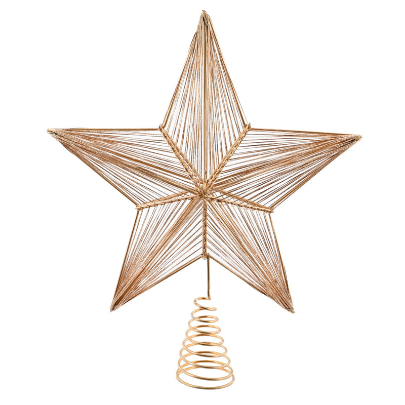 Star Topper Matte Metallic 26.5cm Assorted 2