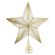 Star Topper Matte Metallic 26.5cm Assorted 3