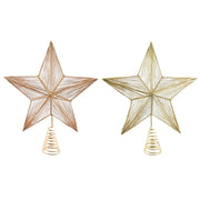 Star Topper Matte Metallic 26.5cm Assorted