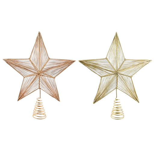 Star Topper Matte Metallic 26.5cm Assorted