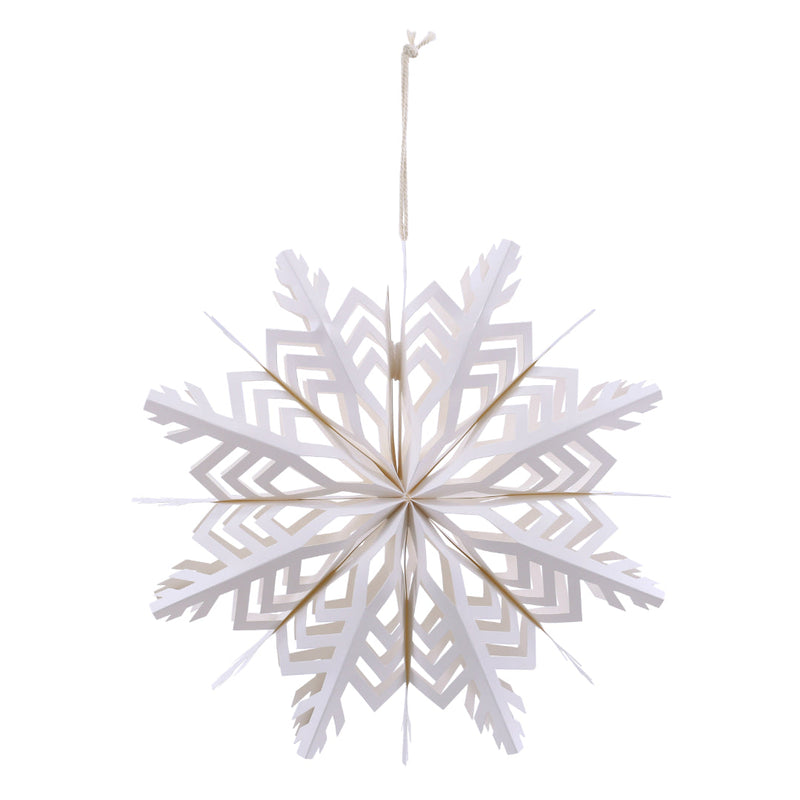 Hanging Paper Snowflake 37cm