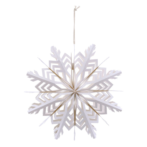 Hanging Paper Snowflake 37cm
