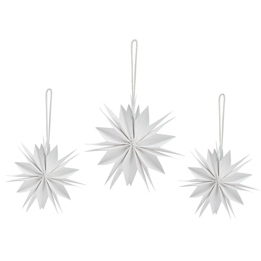 Hanging Paper Star 3pk