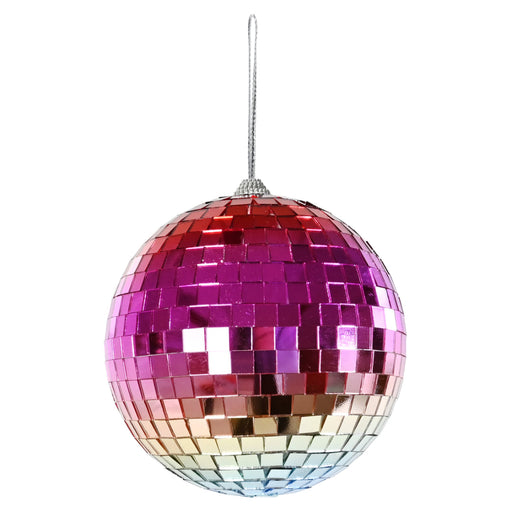 Bauble Mirror Peppermint 15cm