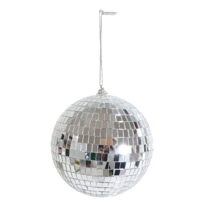 Bauble Mirror 15cm Silver