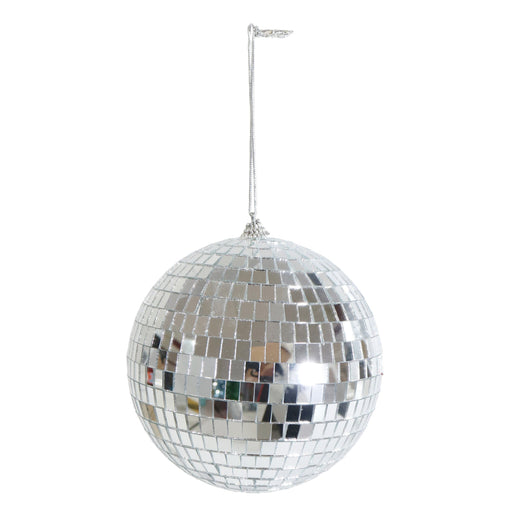 Bauble Mirror 15cm Silver