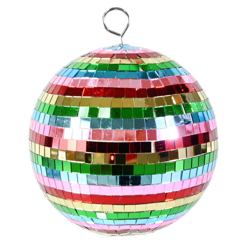 Bauble Mirror Multi 15cm