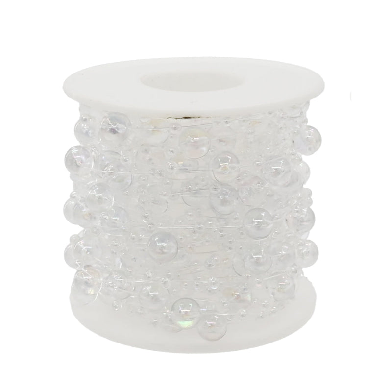 Pearl Bead Garland 10m Assorted 2