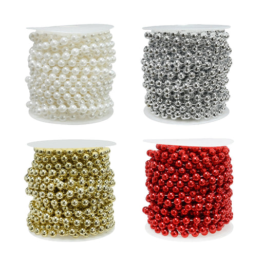 Christmas Bead Garland 8m Assorted
