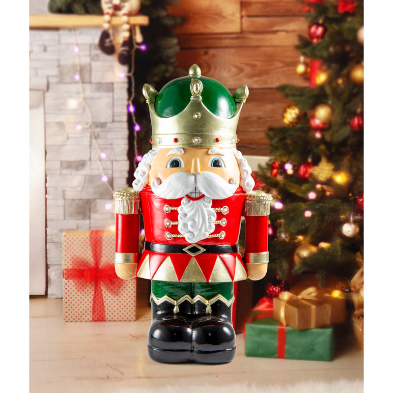 LED King Figurine Polyresin 31cm 3