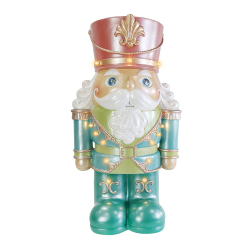 LED Nutcracker Pastel Pearl 44.5cm