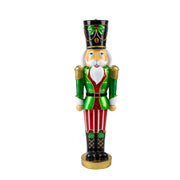LED Nutcracker Soldier Metallic 119cm 3
