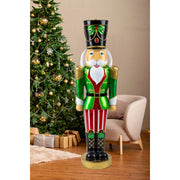 LED Nutcracker Soldier Metallic 119cm 4