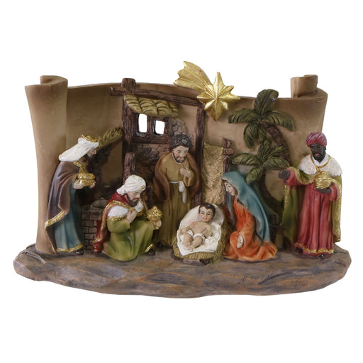 Resin Nativity Scene