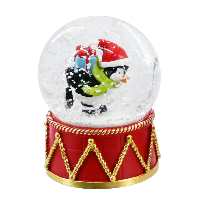 Waterball Christmas Drum 65mm Assorted 2