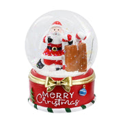 Christmas Santa Sleigh Waterball 65mm Assorted 2