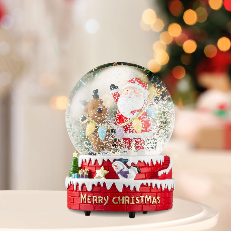 Musical Santa Waterball 100mm 2